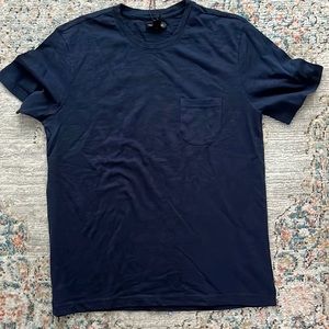 Treasure and bond blue pocket tee